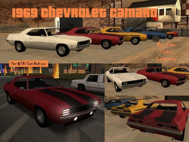 camaro para gta san andreas. 