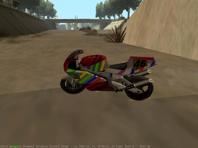 NRG-500 tuning para GTA San Andreas