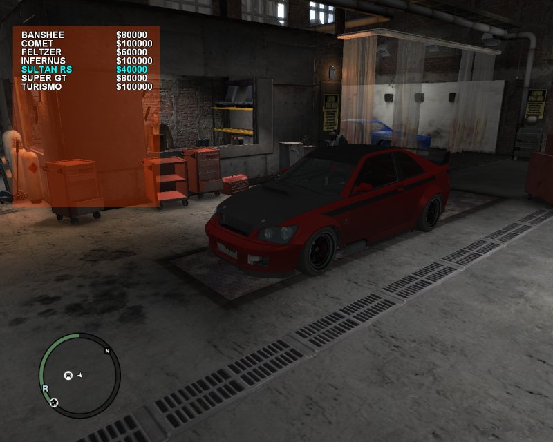 GTAGarage.com » Car Shop Mod » View Screenshot