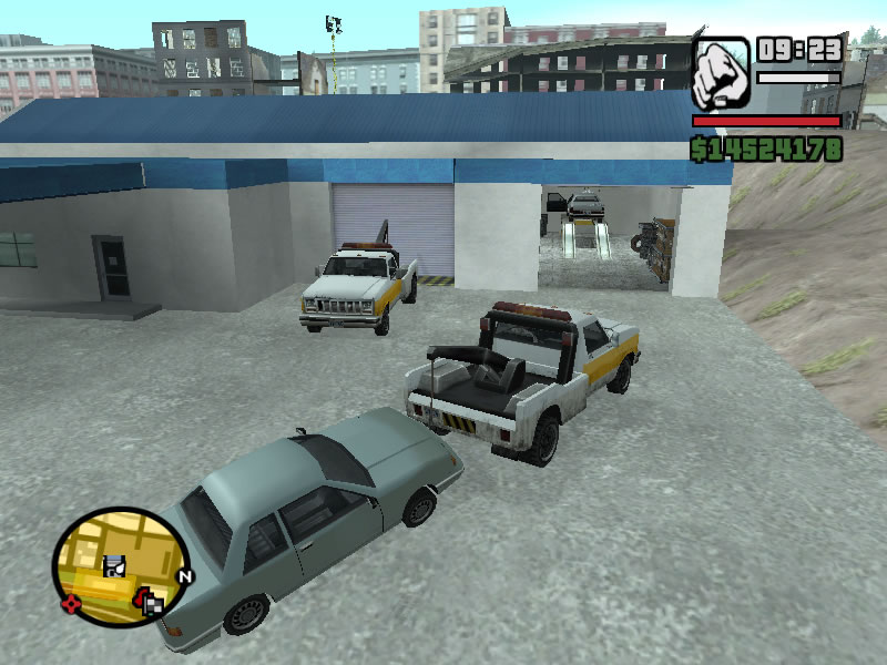 gta san andreas mod garage