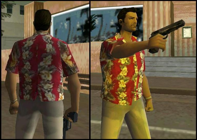 Back to Tommy Vercetti - Montana Outfit. 