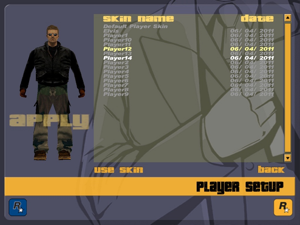 Download GTA 3 SKIN EDITOR for GTA 3