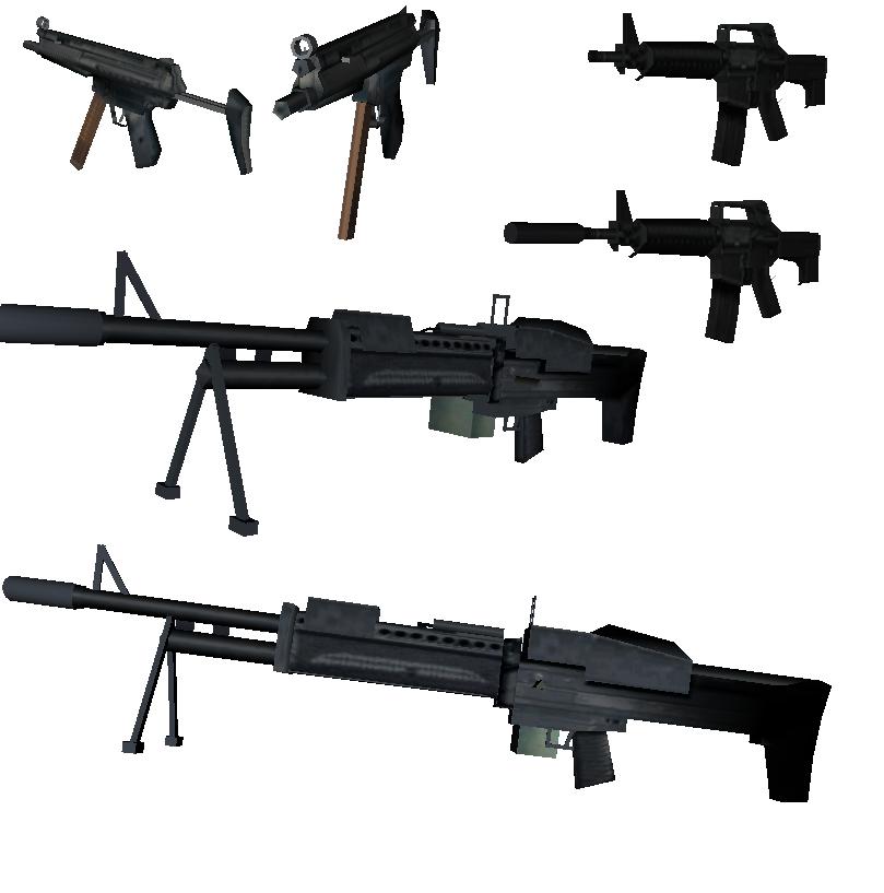 More Galleries of GTA San Andreas GTA V Weapon Pack Mod.
