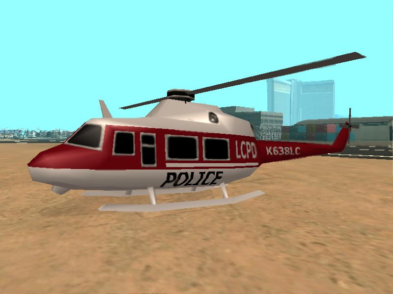 Back to GTA III Helicopter. red. 