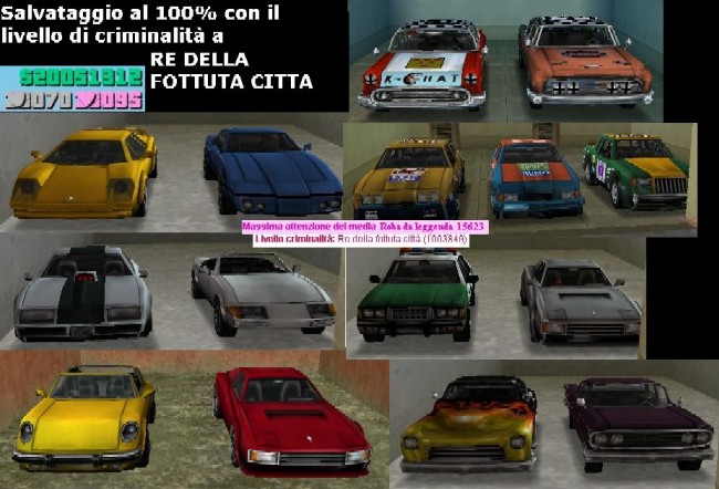 Download 100% Save With 12 Unique Vehicles! for GTA Vice City Stories