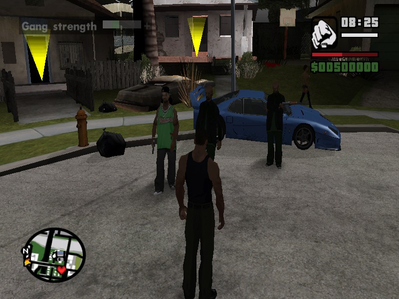 GTAGarage.com » New Gang Members & Weapon Mod » View Screenshot