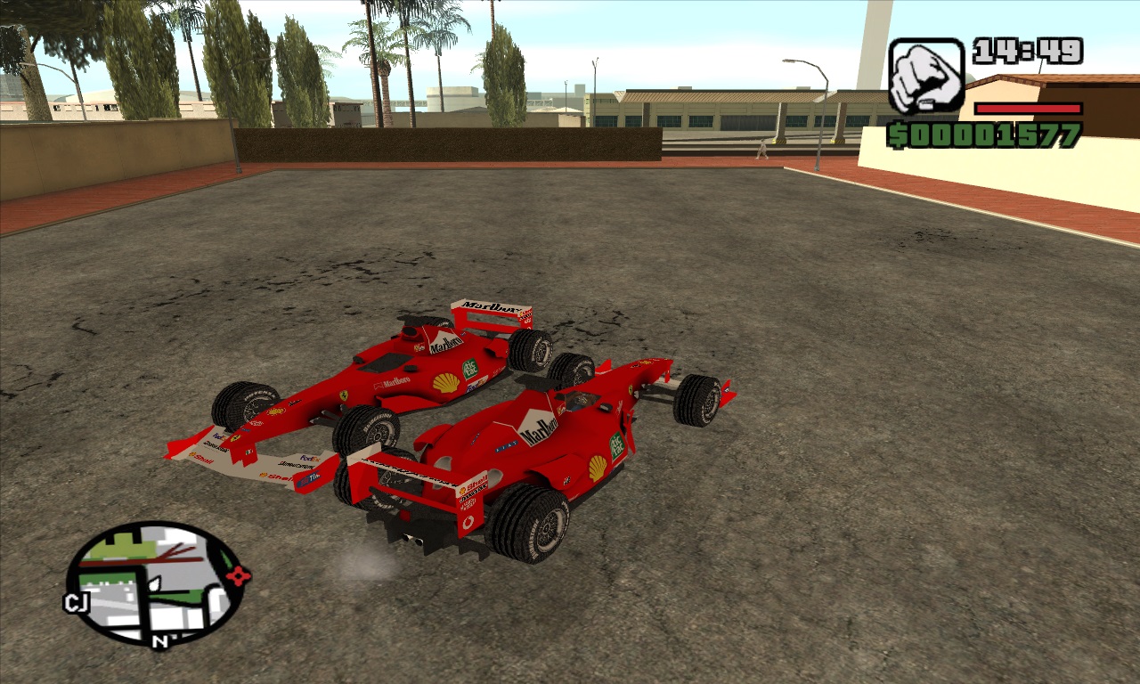 Ferrari F1 para GTA San Andreas